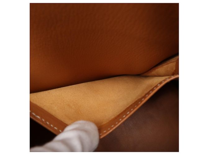 Hermès Borsa HERMES Courchevel Kelly 32, Brown Marrone - vista 19