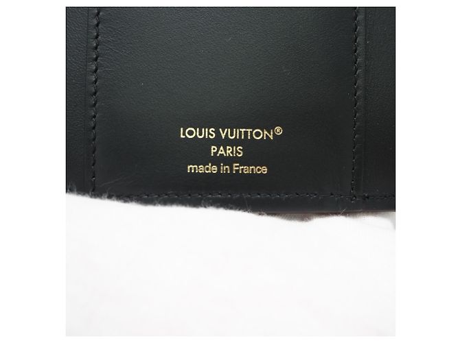 Louis Vuitton Monogram Reverse Portefeuille Dauphine Compact Wallet Marrone Beige - vista 14