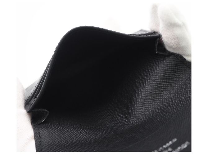 Tarjetero Louis Vuitton Taiga Negro - vista 11