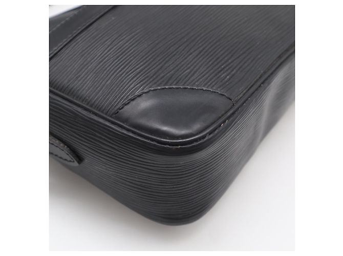 Borsa a tracolla Louis Vuitton Epi Trocadero Noir Nero - vista 13