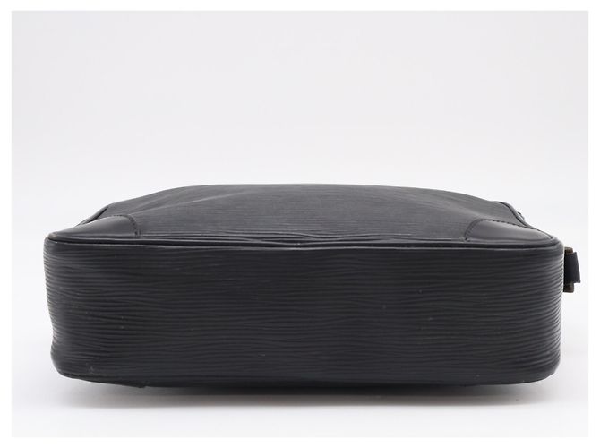 Borsa a tracolla Louis Vuitton Epi Trocadero Noir Nero - vista 7