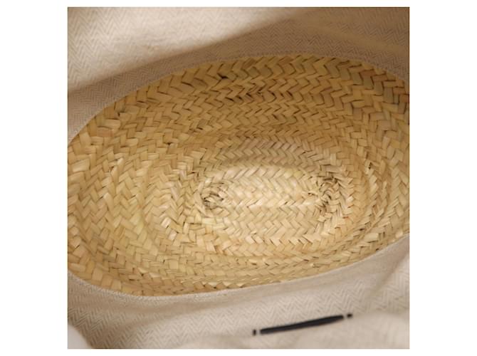 Borsa a secchiello con coulisse Loewe Bianco Beige - vista 12