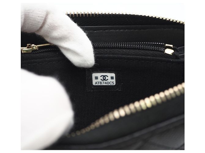 Monedero Chanel Matelassé en negro - vista 12