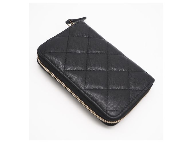 Monedero Chanel Matelassé en negro - vista 2
