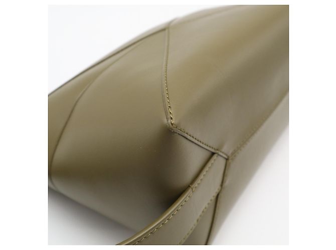 Borsa Puzzle Fold in vitello lucido Loewe Cachi - vista 10
