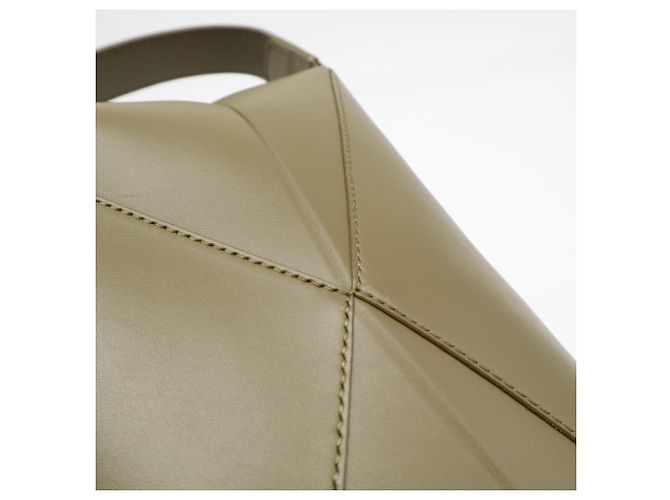 Borsa Puzzle Fold in vitello lucido Loewe Cachi - vista 4