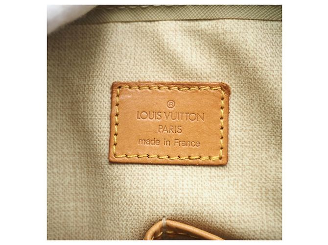 Borsa Louis Vuitton Monogram Trouville Marrone Beige - vista 14