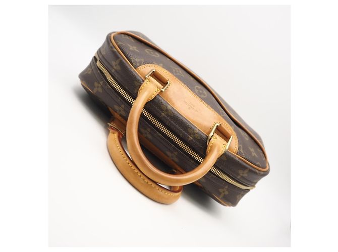 Borsa Louis Vuitton Monogram Trouville Marrone Beige - vista 7