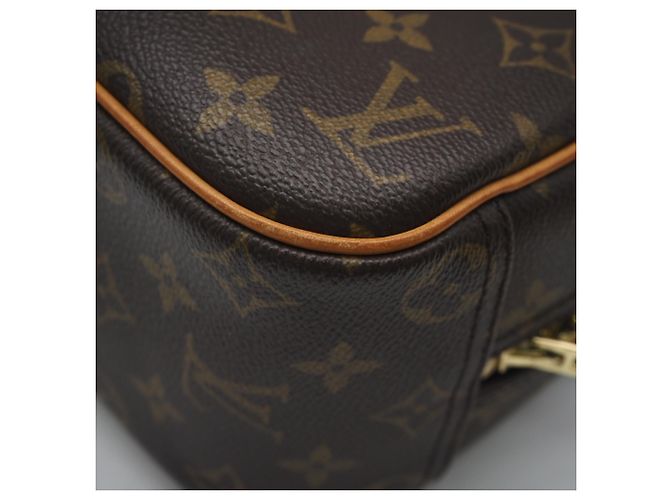 Borsa Louis Vuitton Monogram Trouville Marrone Beige - vista 8