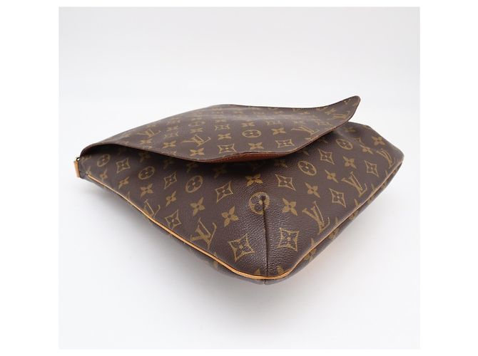 Louis Vuitton Monogram Musette Schultertasche Braun Beige - Ansicht 5