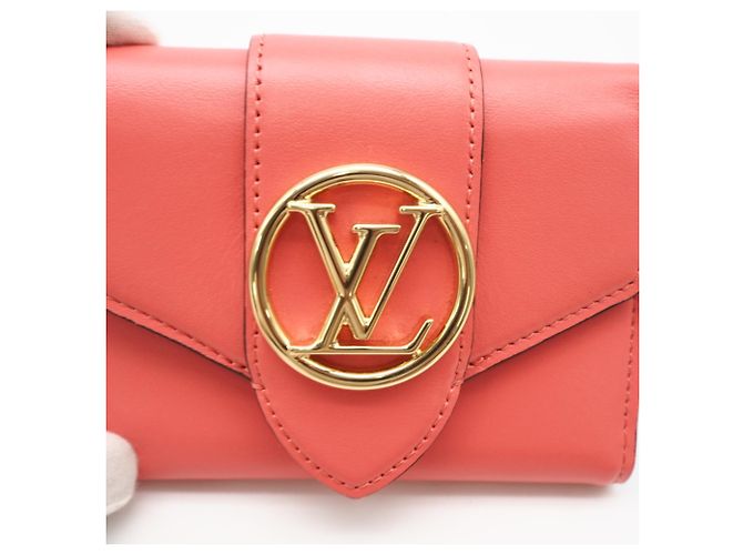 Cartera Tri-fold Louis Vuitton Rosa Azul - vista 10