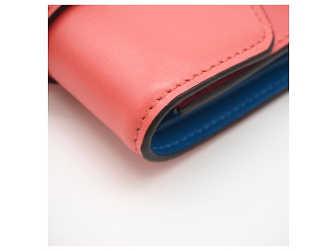 Cartera Tri-fold Louis Vuitton Rosa Azul - vista 9