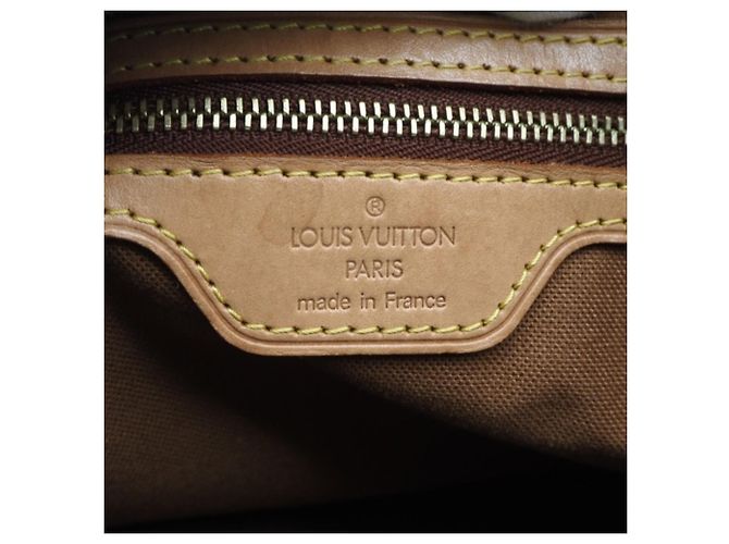 Borsa a mano Louis Vuitton Monogram Cabas Piano Marrone Beige - vista 14