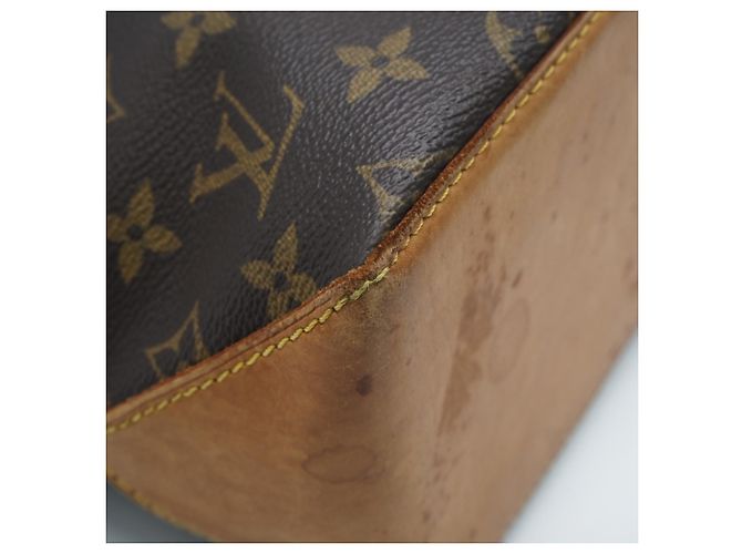 Borsa a mano Louis Vuitton Monogram Cabas Piano Marrone Beige - vista 9