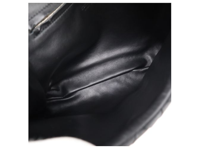 Bottega Veneta Intrecciato Clutch-Tasche Schwarz - Ansicht 13