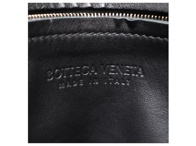 Bottega Veneta Intrecciato Clutch-Tasche Schwarz - Ansicht 15