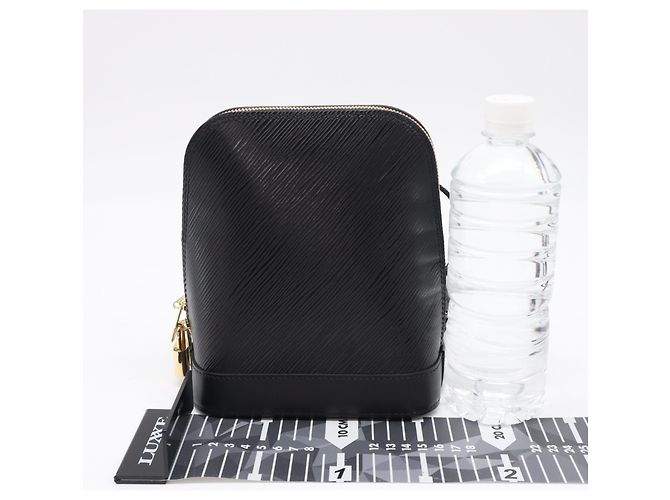 Zaino Louis Vuitton Epi Alma Nero - vista 3