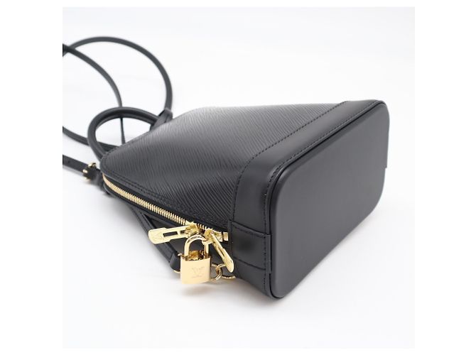Zaino Louis Vuitton Epi Alma Nero - vista 5