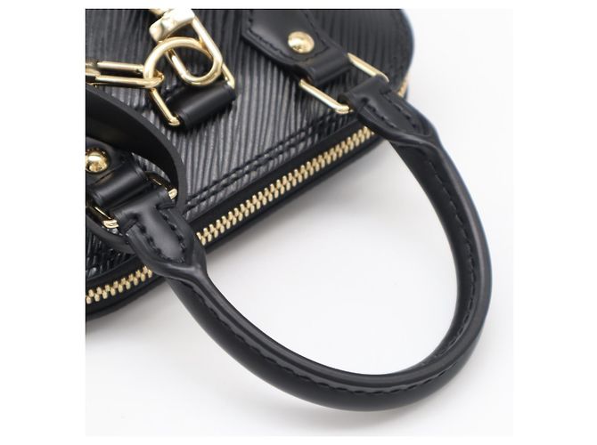 Zaino Louis Vuitton Epi Alma Nero - vista 9
