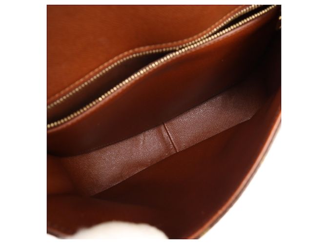 Bolso de hombro LOUIS VUITTON Monogram Saint Cloud GM Castaño Beige - vista 11