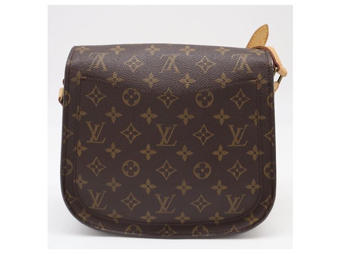 Bolso de hombro LOUIS VUITTON Monogram Saint Cloud GM Castaño Beige - vista 2