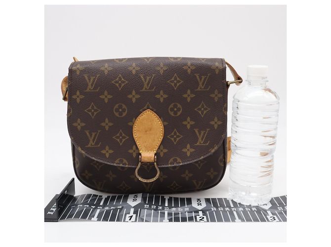 Bolso de hombro LOUIS VUITTON Monogram Saint Cloud GM Castaño Beige - vista 3