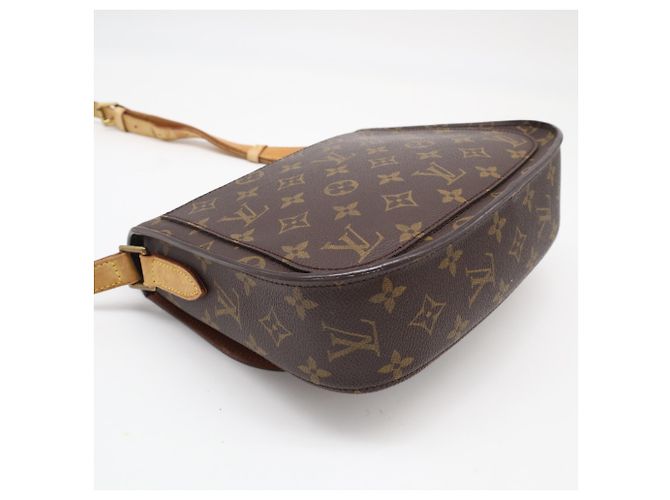 Bolso de hombro LOUIS VUITTON Monogram Saint Cloud GM Castaño Beige - vista 6