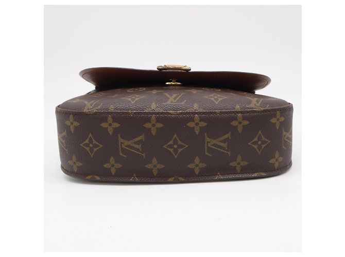 Bolso de hombro LOUIS VUITTON Monogram Saint Cloud GM Castaño Beige - vista 7
