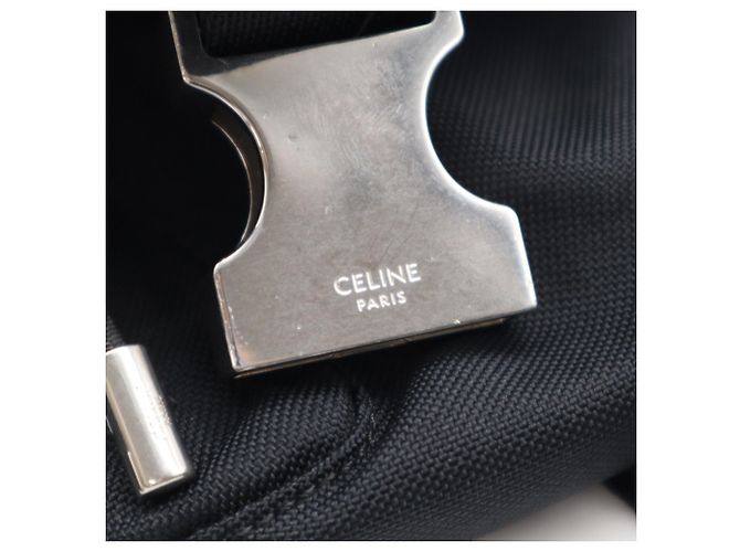 Céline Borsa a Tracolla Celine Nylon Medium Trekking Nero - vista 17