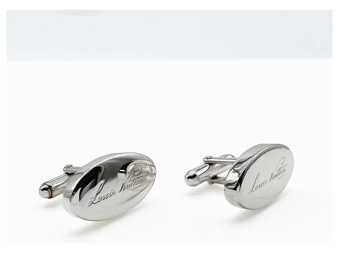 Abotoaduras Louis Vuitton Silver Prata - vista 3
