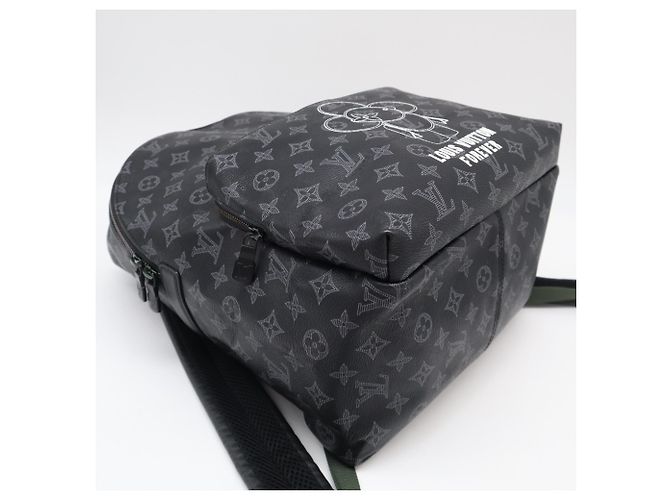 Zaino Louis Vuitton Monogram Vivienne Apollo Marrone Nero Bianco - vista 5