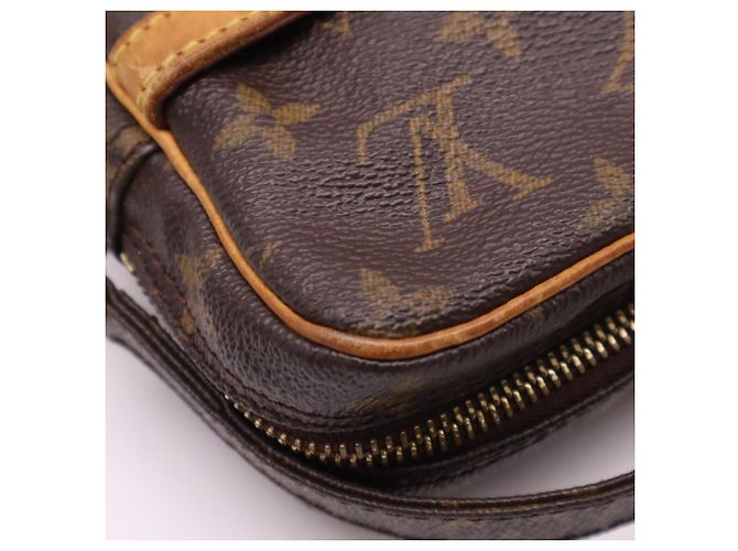 Borsa a tracolla Louis Vuitton Monogram Danube M45266 Marrone Beige - vista 10
