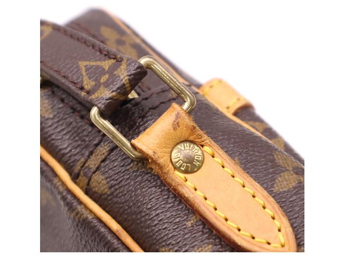 Borsa a tracolla Louis Vuitton Monogram Danube M45266 Marrone Beige - vista 11