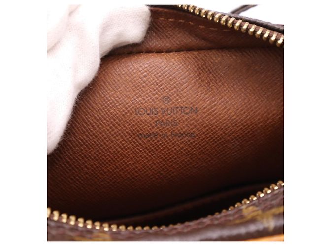 Borsa a tracolla Louis Vuitton Monogram Danube M45266 Marrone Beige - vista 15