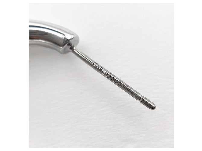 Orecchini a mezzo cerchio in argento Tiffany & Co. - vista 9