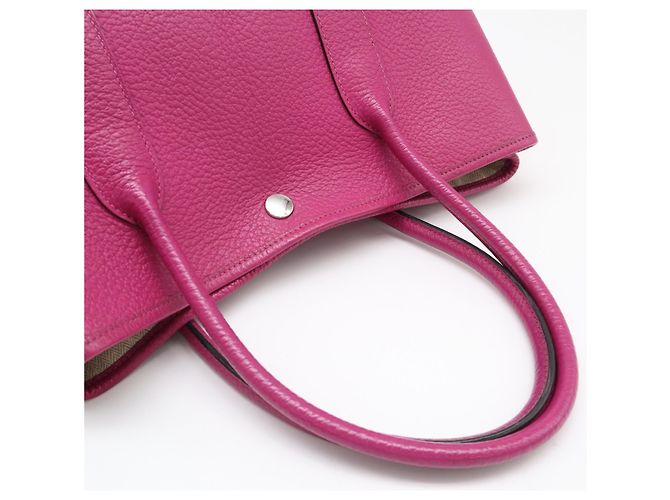 Hermès Borsa Hermes Negonda Garden Party PM Porpora - vista 11