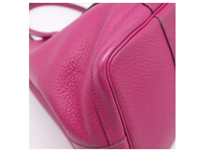 Hermès Borsa Hermes Negonda Garden Party PM Porpora - vista 13