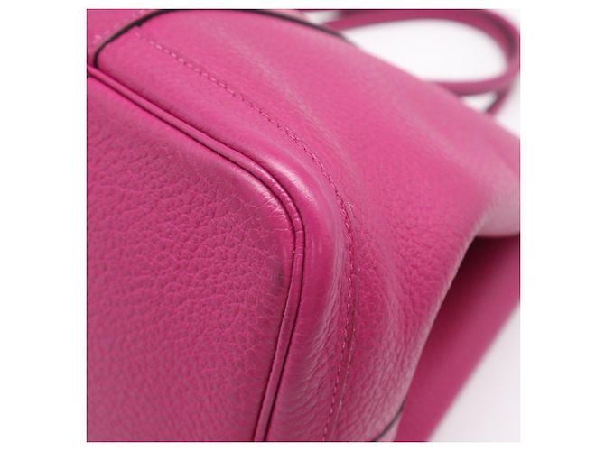 Hermès Borsa Hermes Negonda Garden Party PM Porpora - vista 14