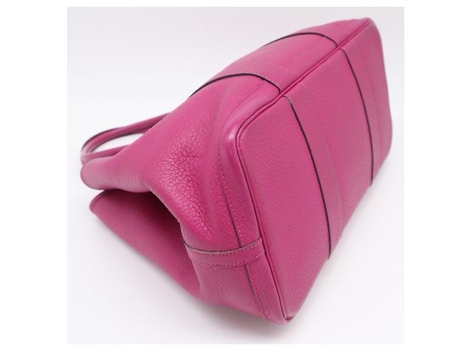 Hermès Borsa Hermes Negonda Garden Party PM Porpora - vista 5
