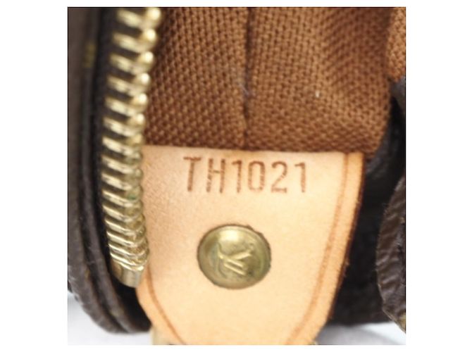 Louis Vuitton Monogram Cabas Mezzo Handtasche Braun Beige - Ansicht 15