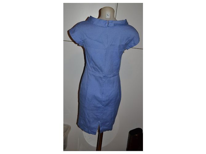 Abito Moschino Cheap and Chic blu Turchese - vista 4