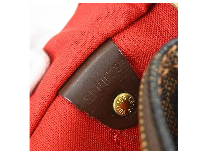 Louis Vuitton Speedy Bandoulière Damier 25 Marrone - vista 5