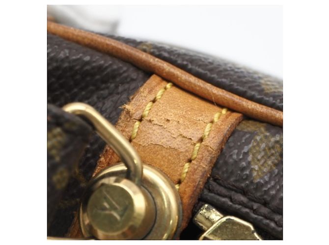 Borsa a pochette Louis Vuitton Monogram Marly Dragonne PM Marrone Beige - vista 12