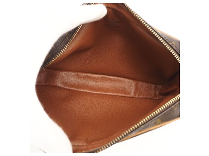 Borsa a pochette Louis Vuitton Monogram Marly Dragonne PM Marrone Beige - vista 13