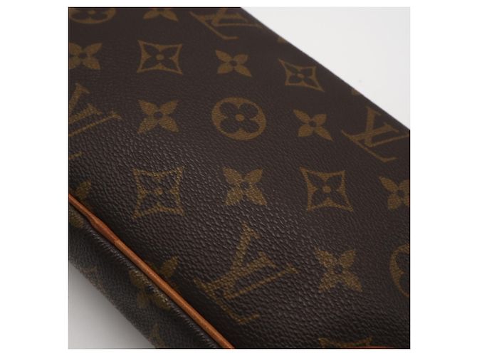 Borsa a pochette Louis Vuitton Monogram Marly Dragonne PM Marrone Beige - vista 4