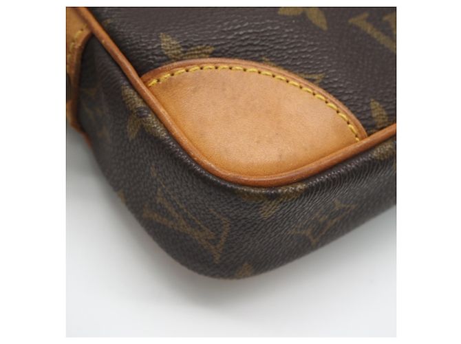 Borsa a pochette Louis Vuitton Monogram Marly Dragonne PM Marrone Beige - vista 9