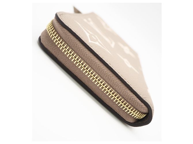 Portefeuille Zippy Louis Vuitton Monogram Empreinte Bicolor Beige Écru - vue 8