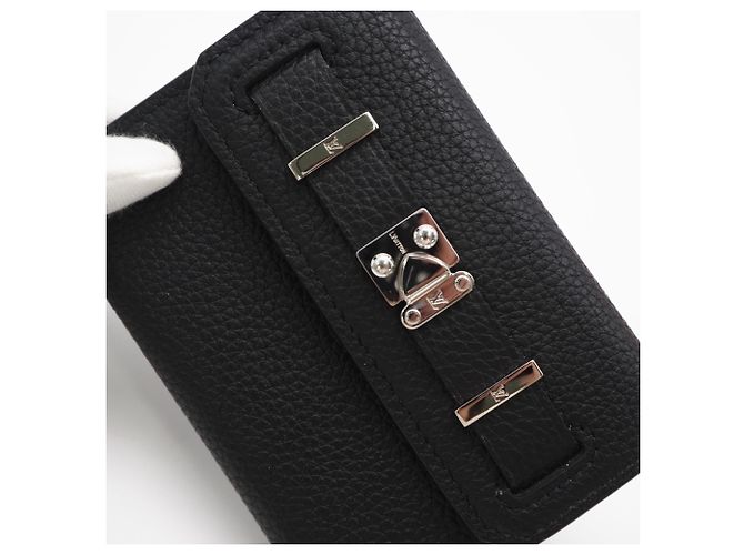 Portafoglio Louis Vuitton Millesime Georges Nero - vista 4