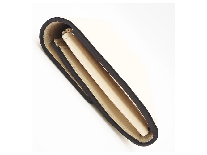 Cartera Larga Sarah Métis en Monogram Empreinte Louis Vuitton - Crema Beige - vista 8