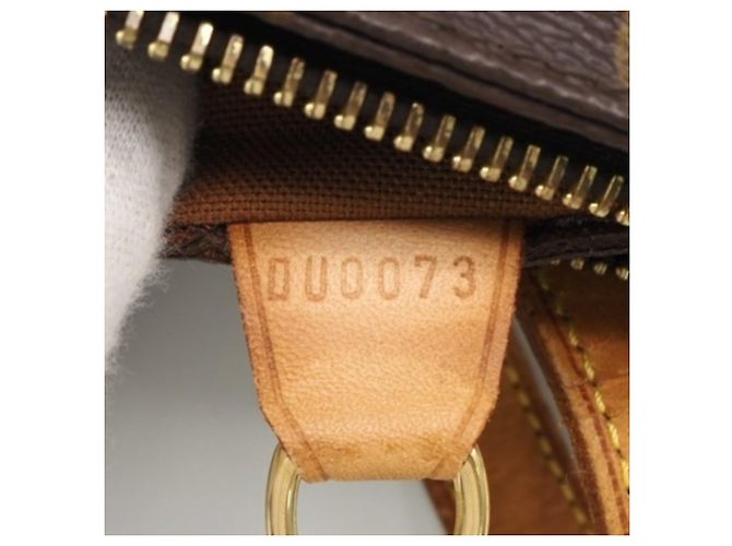 Borsa Louis Vuitton Monogram Cabas Piano Marrone Beige - vista 15